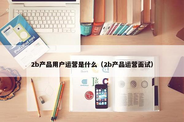 2b产品用户运营是什么（2b产品运营面试）