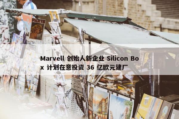 Marvell 创始人新企业 Silicon Box 计划在意投资 36 亿欧元建厂