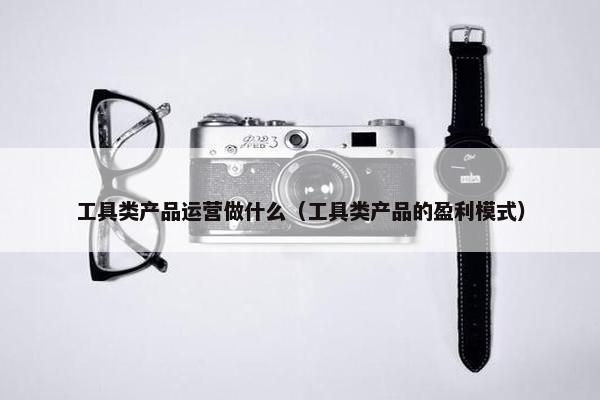 工具类产品运营做什么（工具类产品的盈利模式）