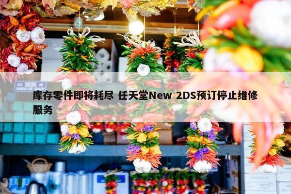 库存零件即将耗尽 任天堂New 2DS预订停止维修服务