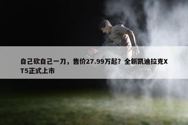 自己砍自己一刀，售价27.99万起？全新凯迪拉克XT5正式上市