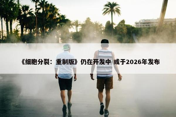 《细胞分裂：重制版》仍在开发中 或于2026年发布