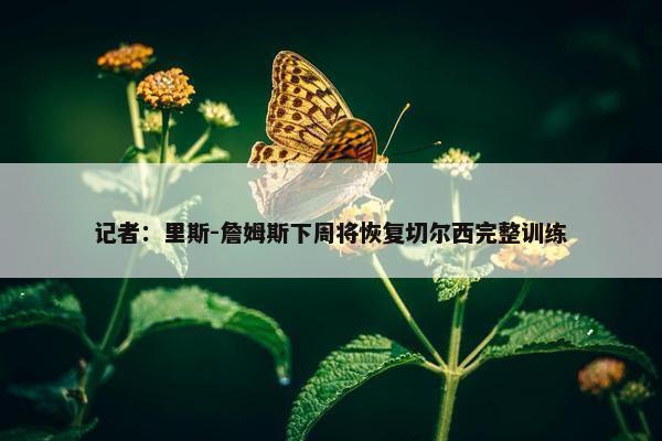 记者：里斯-詹姆斯下周将恢复切尔西完整训练