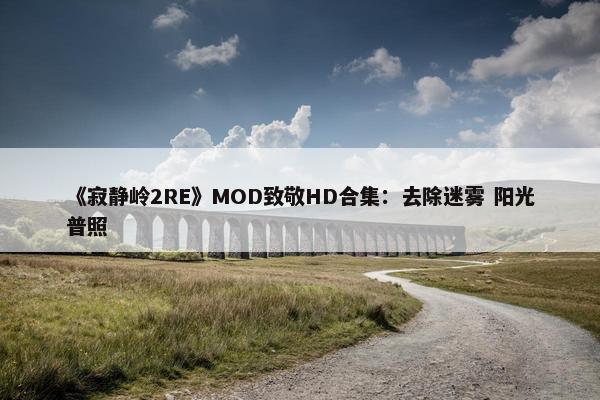 《寂静岭2RE》MOD致敬HD合集：去除迷雾 阳光普照