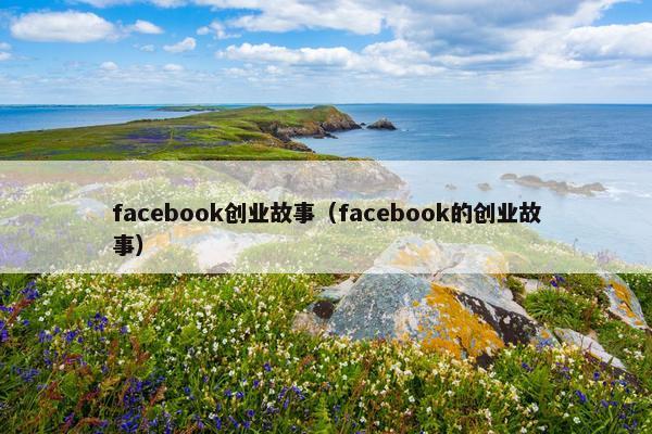 facebook创业故事（facebook的创业故事）