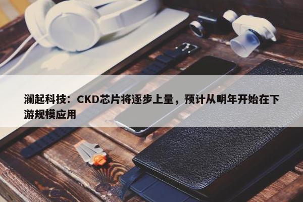 澜起科技：CKD芯片将逐步上量，预计从明年开始在下游规模应用