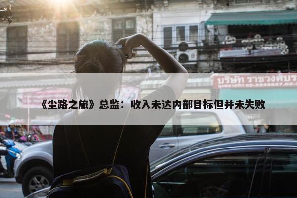 《尘路之旅》总监：收入未达内部目标但并未失败