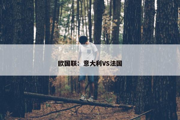 欧国联：意大利VS法国