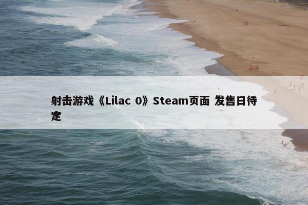 射击游戏《Lilac 0》Steam页面 发售日待定