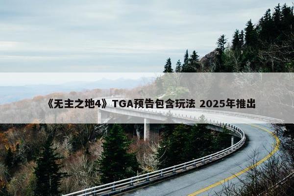 《无主之地4》TGA预告包含玩法 2025年推出