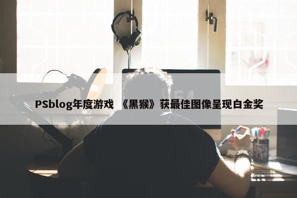 PSblog年度游戏 《黑猴》获最佳图像呈现白金奖