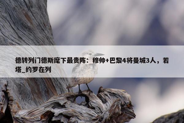 德转列门德斯麾下最贵阵：穆帅+巴黎4将曼城3人，若塔_约罗在列